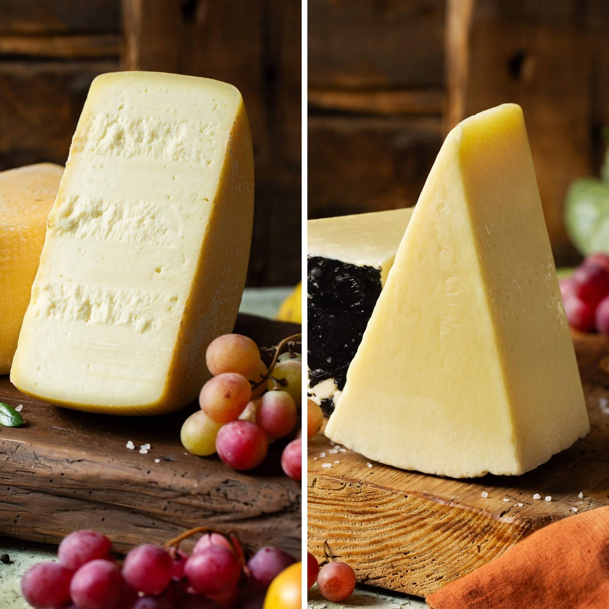 DOP Pecorino Pair (Romano and Toscano)