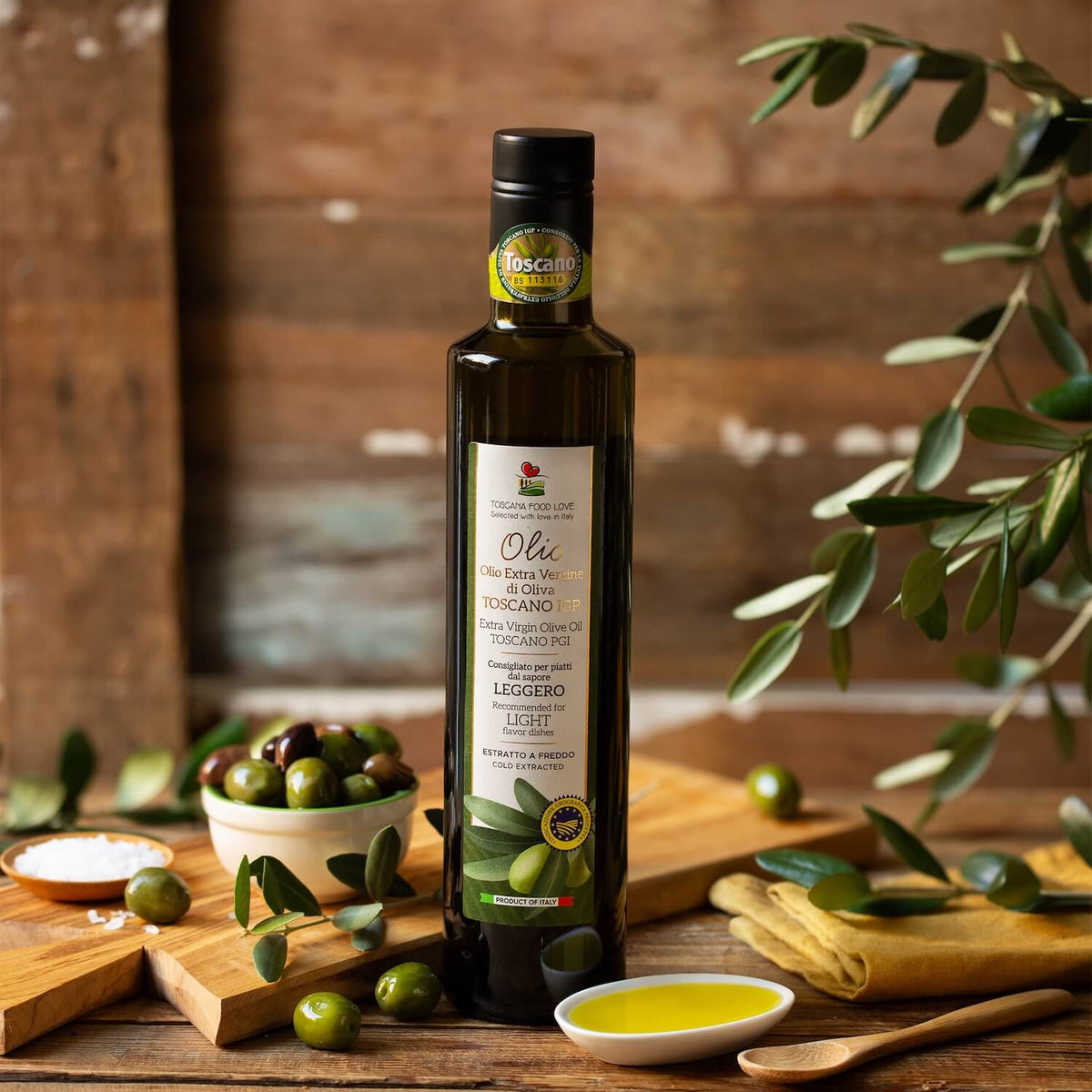 Tuscan and Romagna Extra Virgin Olive Oil Collection | Four Flavors